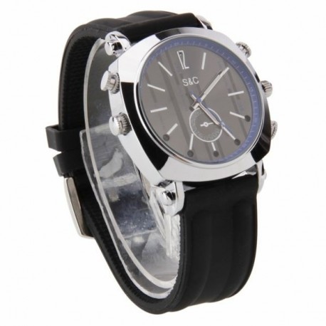 Montre mini caméra espion HD 1080P 8Go Vision de nuit contrôle voix