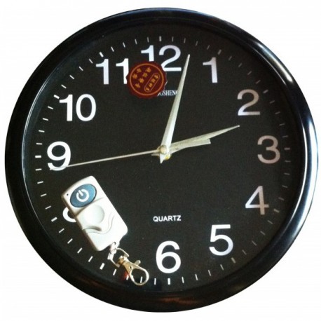 Horloge murale Mini Caméra Cachée 4Go télécommandée