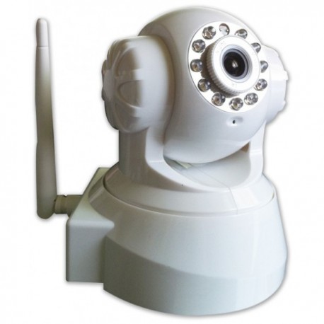 Caméra de surveillance motorisée avec contrôle à distance IP, infrarouge, WiFi